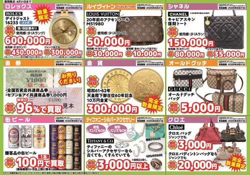 買取保証クーポン