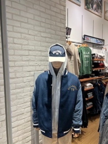 BILLABONG メンズ MELTON STADIUM ジャケット 【2025年秋冬モデル】