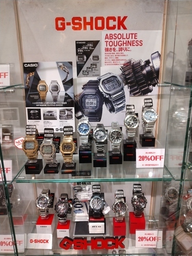 春のG-SHOCKフェア開催中!!