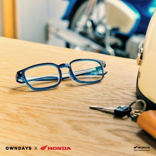 『OWNDAYS × Honda』走りのDNAと機能美をその目元に。