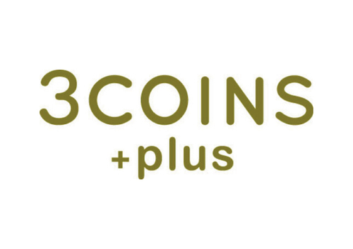 3COINS+のロゴ画像